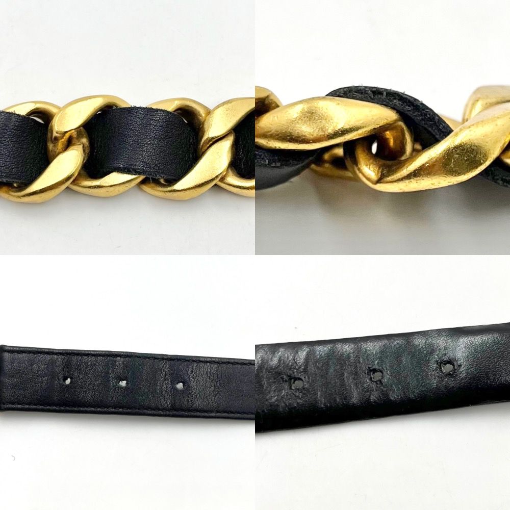 シャネル　ヴィンテージベルト CHANEL (シャネル) ヴィンテージ デカココ ココマーク レザー