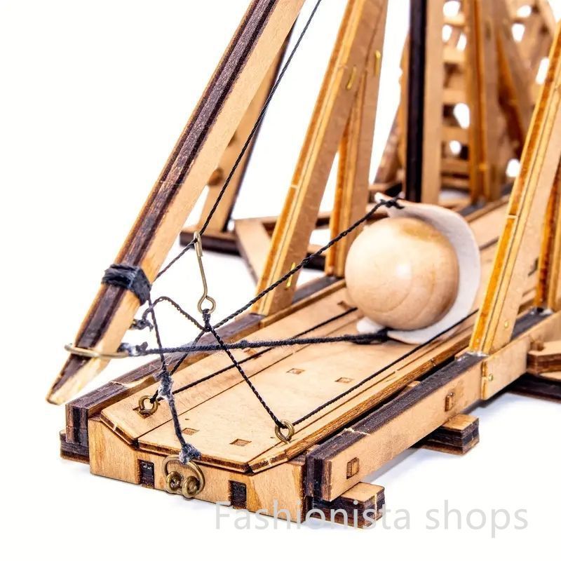 【新品未使用】木製のパズルデスクアクセサリー3D木製モデル教育玩具木製キット手作りクリスマスDIYプロジェクト＆イースターハロウィンギフトモデル製作と趣味の育成木製工芸品立体モ
