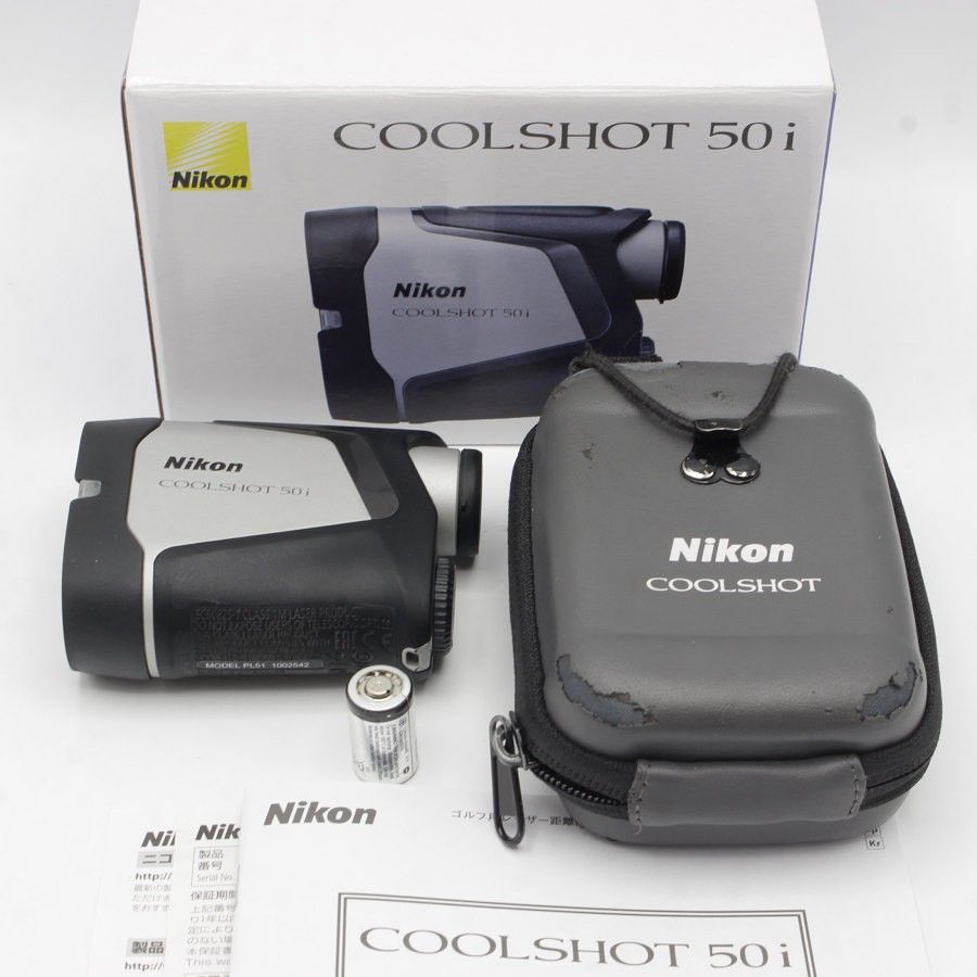 Nikon COOLSHOT 50i ゴルフ用レーザー距離計 ニコン クールショット 本体 - メルカリ