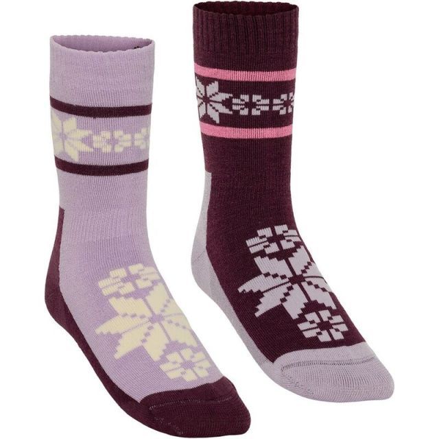 送料無料 カリ ツラー レディース 靴下 アンダーウェア Rusa Wool Socks - 2-Pack - Women s Wine
