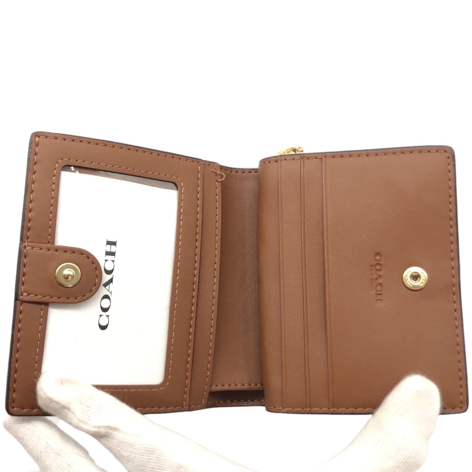 ♪09122 COACH シグネチャー 2つ折り財布 C3309 - メルカリ ♪09122 COACH シグネチャー 2つ折り財布 C3309 - メルカリ