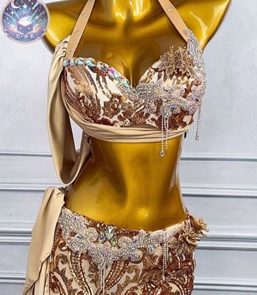 セール ベリーダンス衣装 上下セット ブラ スカート オーダーメイド