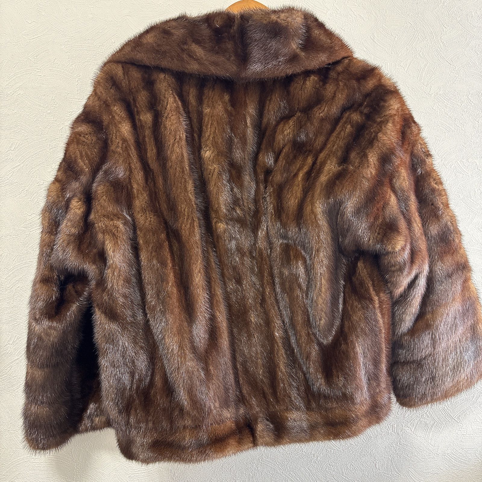 NINA RICCI ニナリッチ 毛皮 ファーコート ミンク ブラウン 11号 NINA RICCI ニナリッチ 毛皮 ファーコート ミンク ブラウン 11号