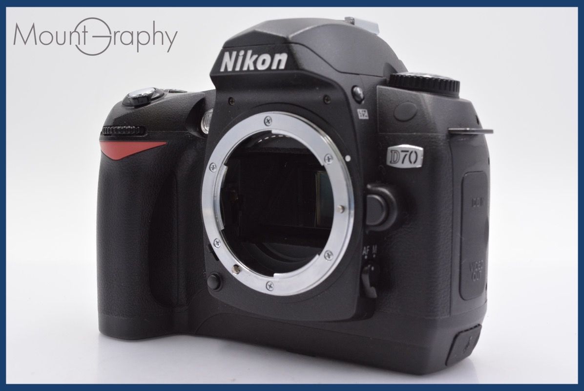 ☆極上品☆Nikon D70 ニコン純正ズームレンズキット AF NIKKOR 35-105mm☆