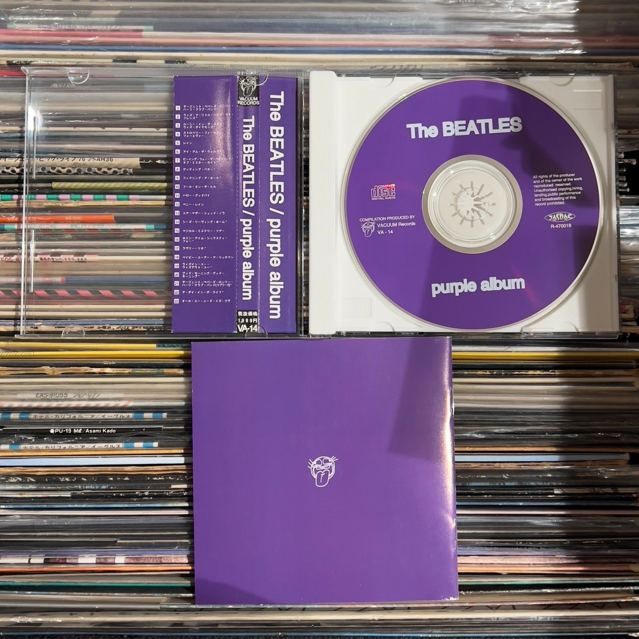 K-0113 [CD] The Beatles – purple album VA-14 CD アルバム