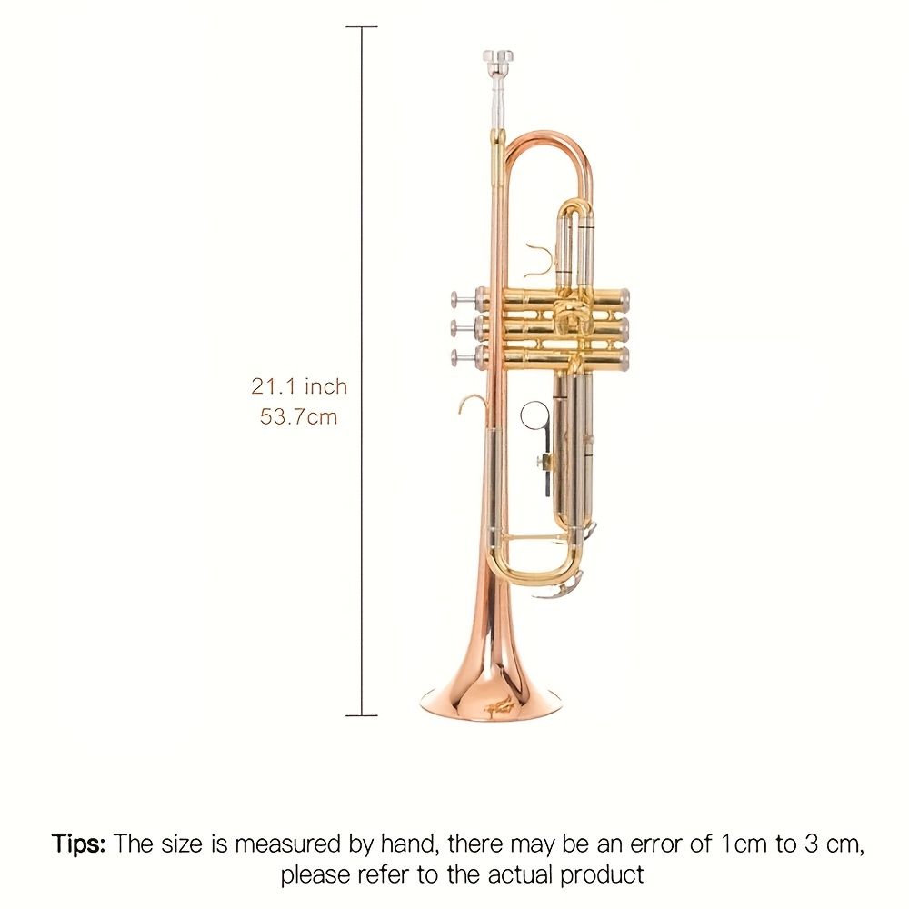 高級ホスファーブロンズトランペット、Bフラット・ローズゴールドの