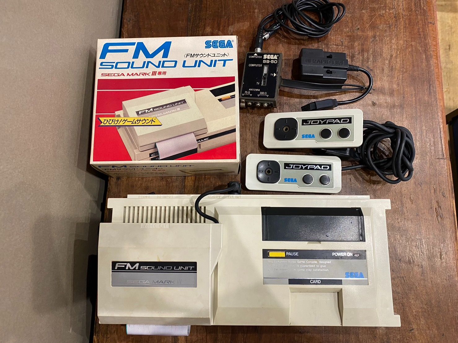 セガマーク本体とFMサウンドユニット 作り替える