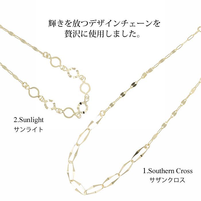 ネックレス k10 10k 10金 レディース チェーン ゴールド