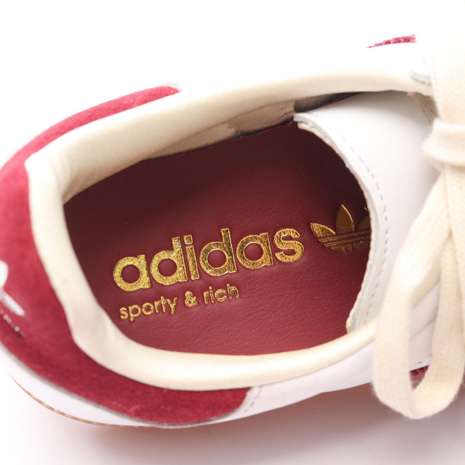 アディダス adidas スニーカー ADIDAS × SPORTY & RICH SAMBA ホワイト 