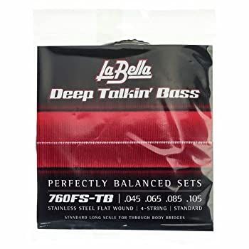 中古】 La Bella 760FS Deep Talkin' Bass Standard 045-105 Stainless
