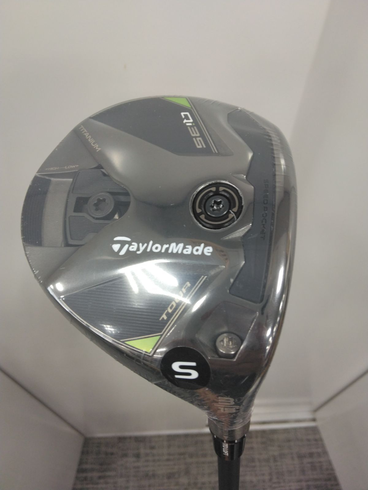 Fw テーラーメイド Qi35 Tour Fairway フェアウェイウッド 15° 3W|S メンズ 右用 Kai li Blue Dark Wave USA直輸入品 モデル 並行輸入 TaylorMade 浦安店 ゴルフクラブ