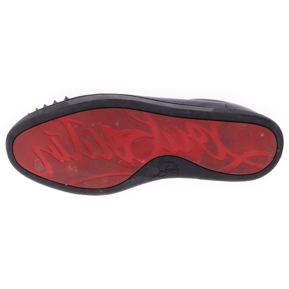CHRISTIAN LOUBOUTIN (クリスチャンルブタン) LOUIS JUNIOR Spike Sneakers ルイスジュニア スパイク ローカット スニーカー ブラック