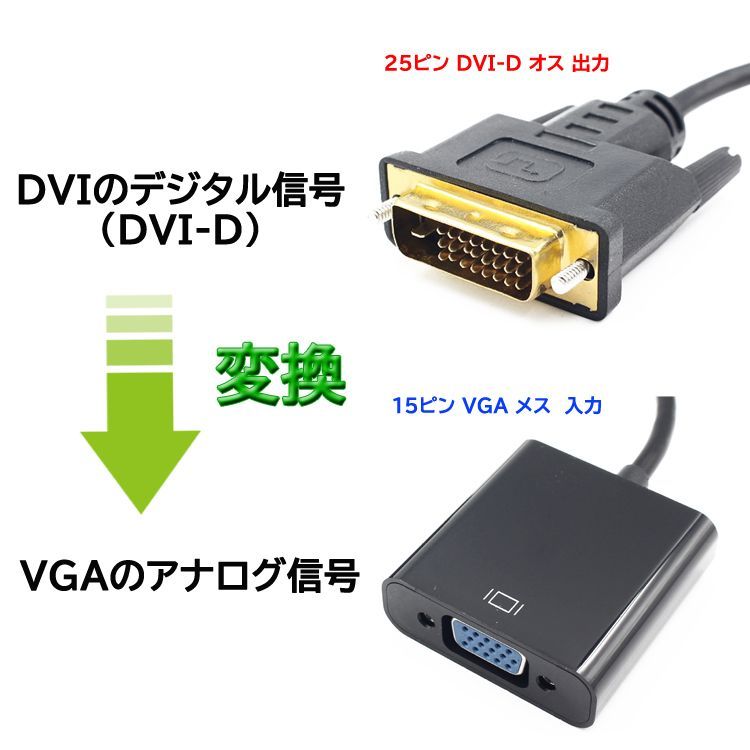 ☆HDMI DVI 変換アダプタ オス-メス DVI-D 24+1 - 映像用ケーブル