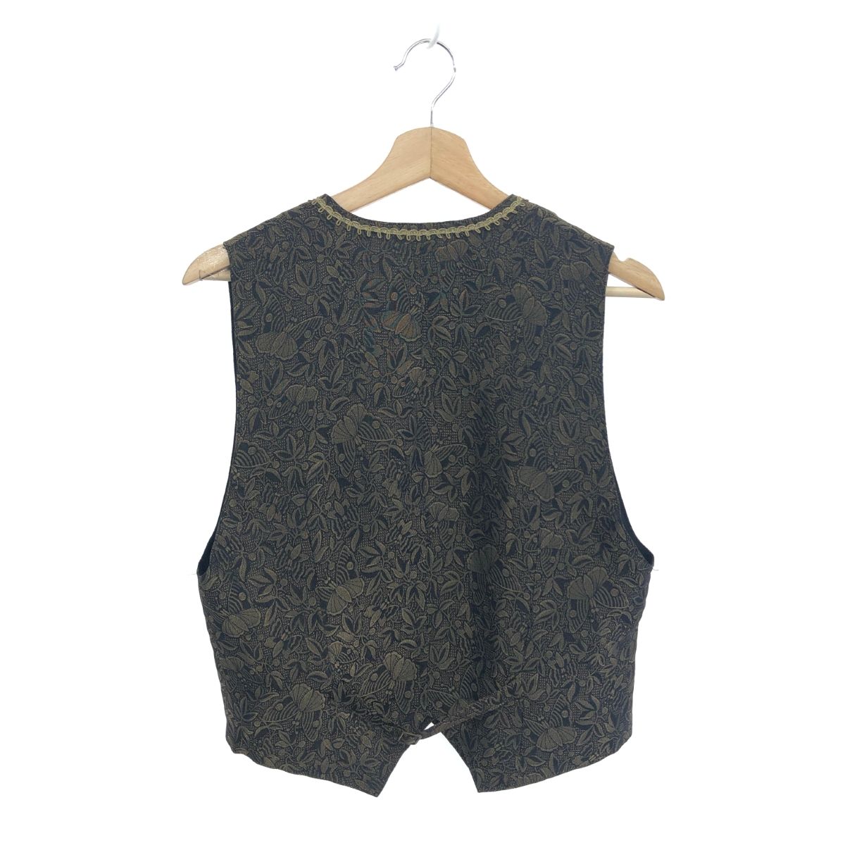 インポートロッサ　inport rossa ベスト import Rossa インポートロッサ 刺繍ベスト 大きいサイズ:44 ブラック