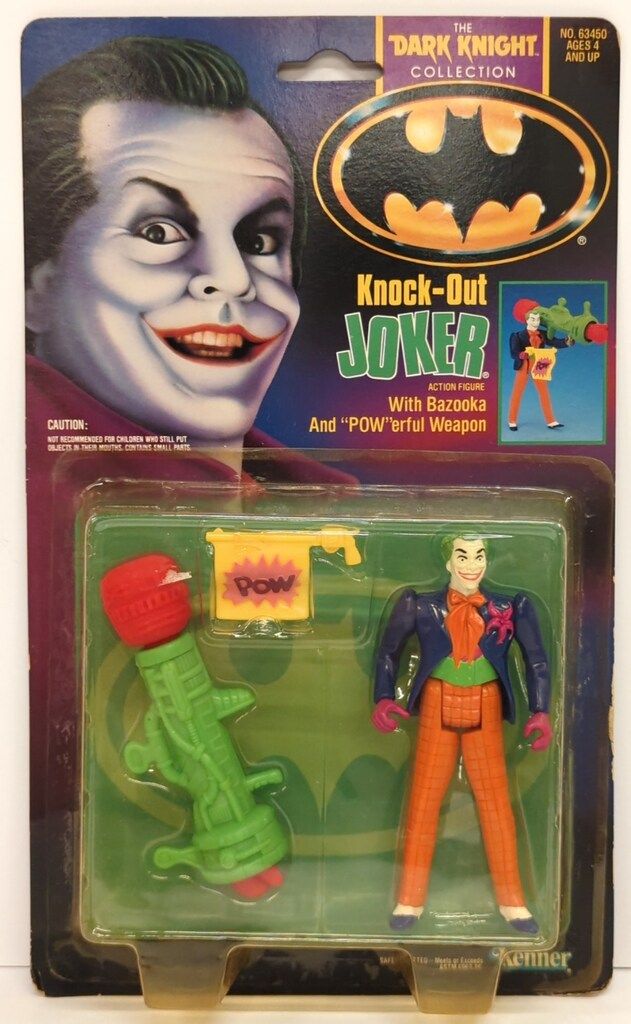 KENNER THE DARK KNIGHT COLLECTION KNOCK OUT JOKER 5インチ