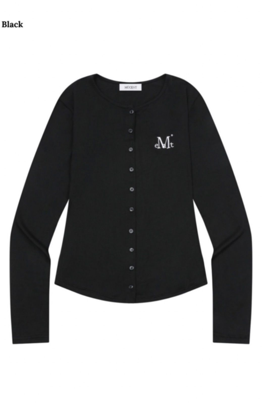 MUCENT ︎ ANZ SLIM FIT R-NECK CARDIGAN