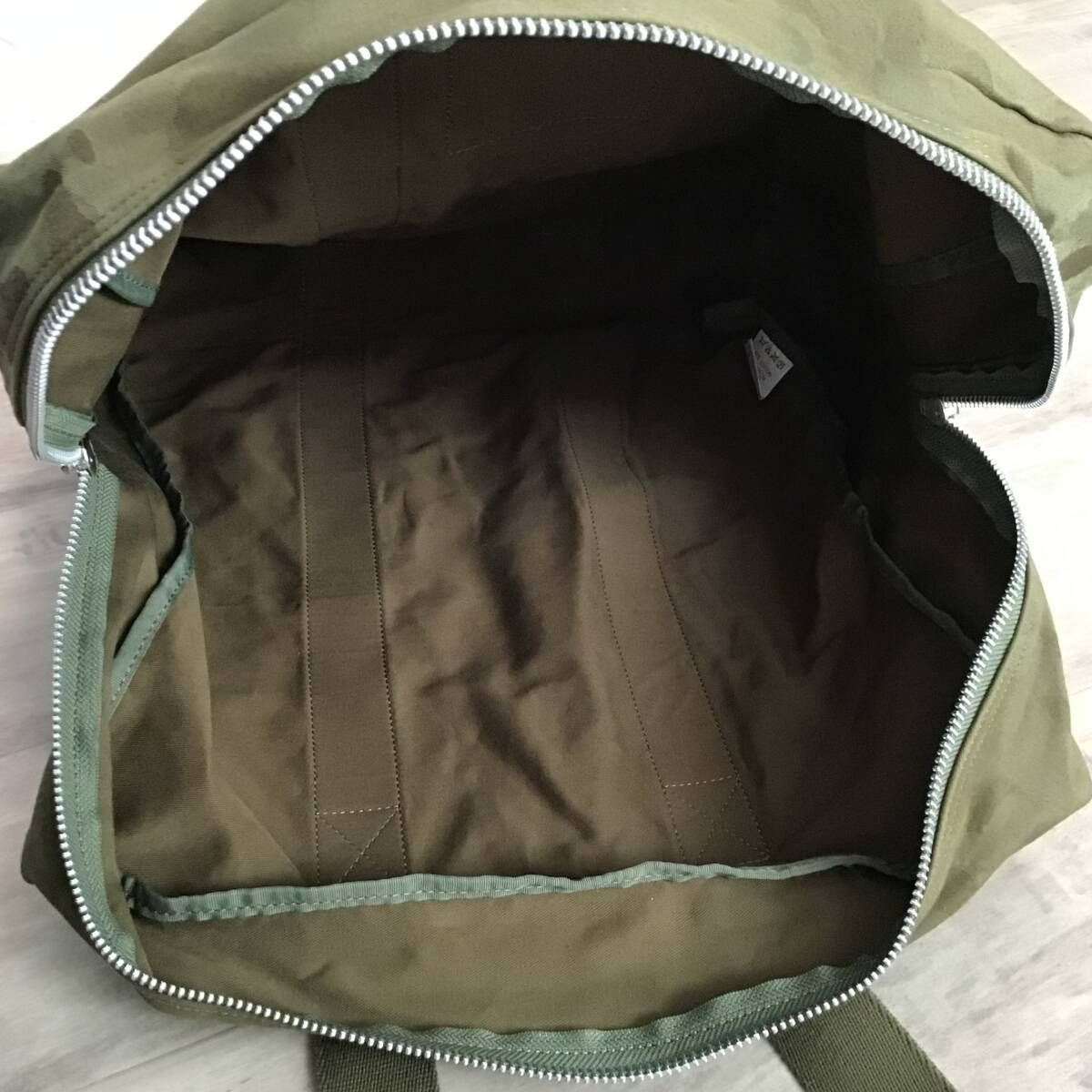 ☆初期☆ BAPE ジャガードカモ ヘルメット バッグ a bathing ape bag