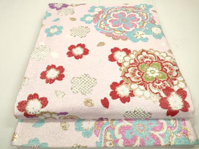 専用 P7391.7412.7431 三点セット ●高級 正絹 唐織 六通 袋帯 袋帯 美品 秀品 六通 正絹