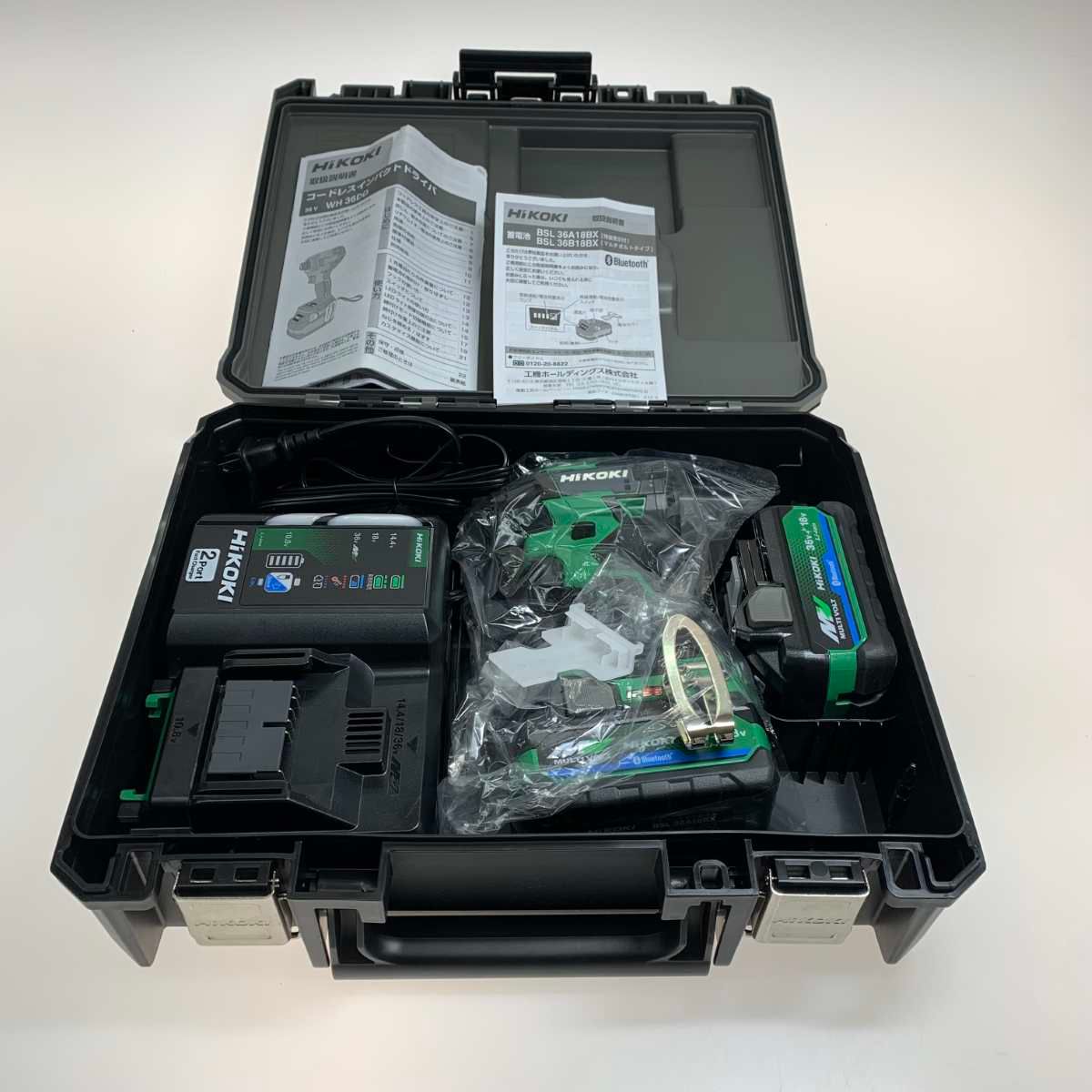 ●●HiKOKI ハイコーキ 締付工具 インパクトドライバ ♥品 WH36DD グリーン