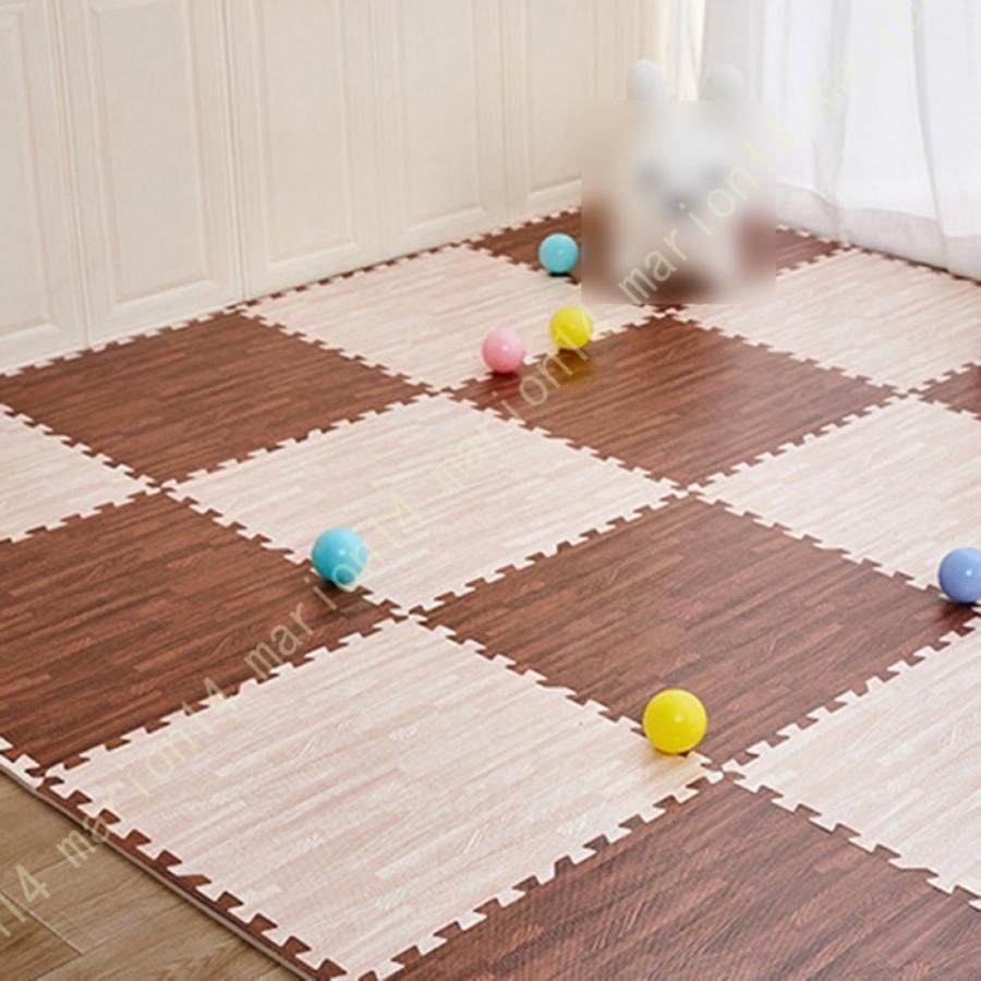 新品・未使用】 木目調 ジョイントマット 大判 60cm 3畳 6畳 12 新品・未使用】 木目調 ジョイントマット 大判 60cm 3畳 6畳 12