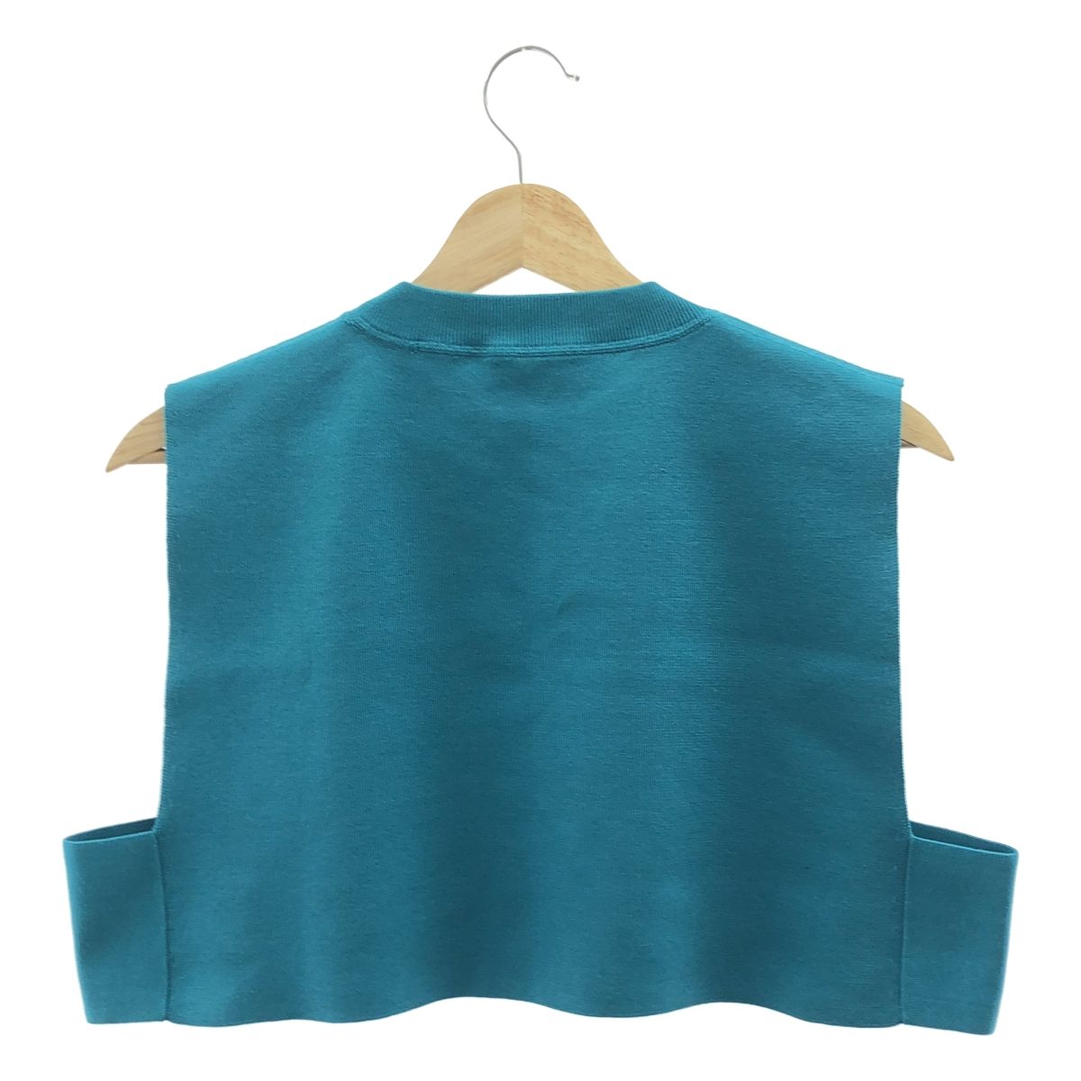 HYKE / ハイク | S/C/P CREW NECK CROP TOP ニットベスト