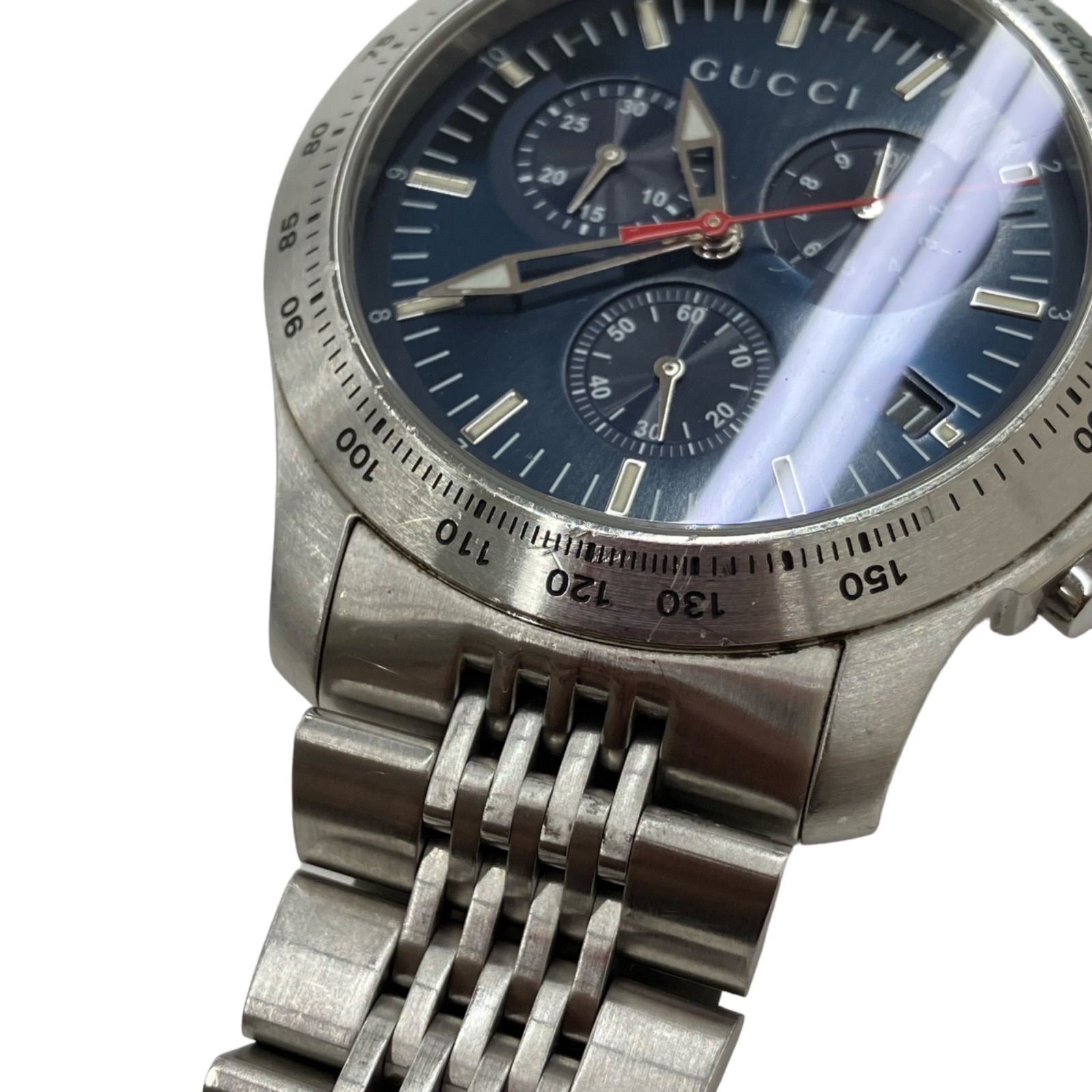 186005 現状品 GUCCI グッチ Gタイムレス YA126256 [0000000000185]