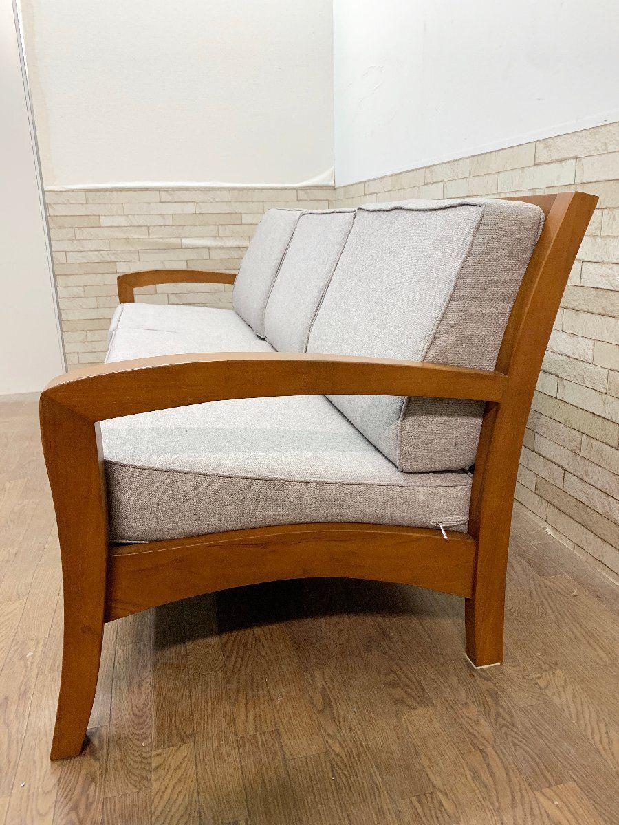 SCANTEAK ソファ 3人掛け おしゃれ 無垢材 チーク材 家具 d3007 値下げ/チーク材の天然木だけを扱う家具専門店SCANTEAK