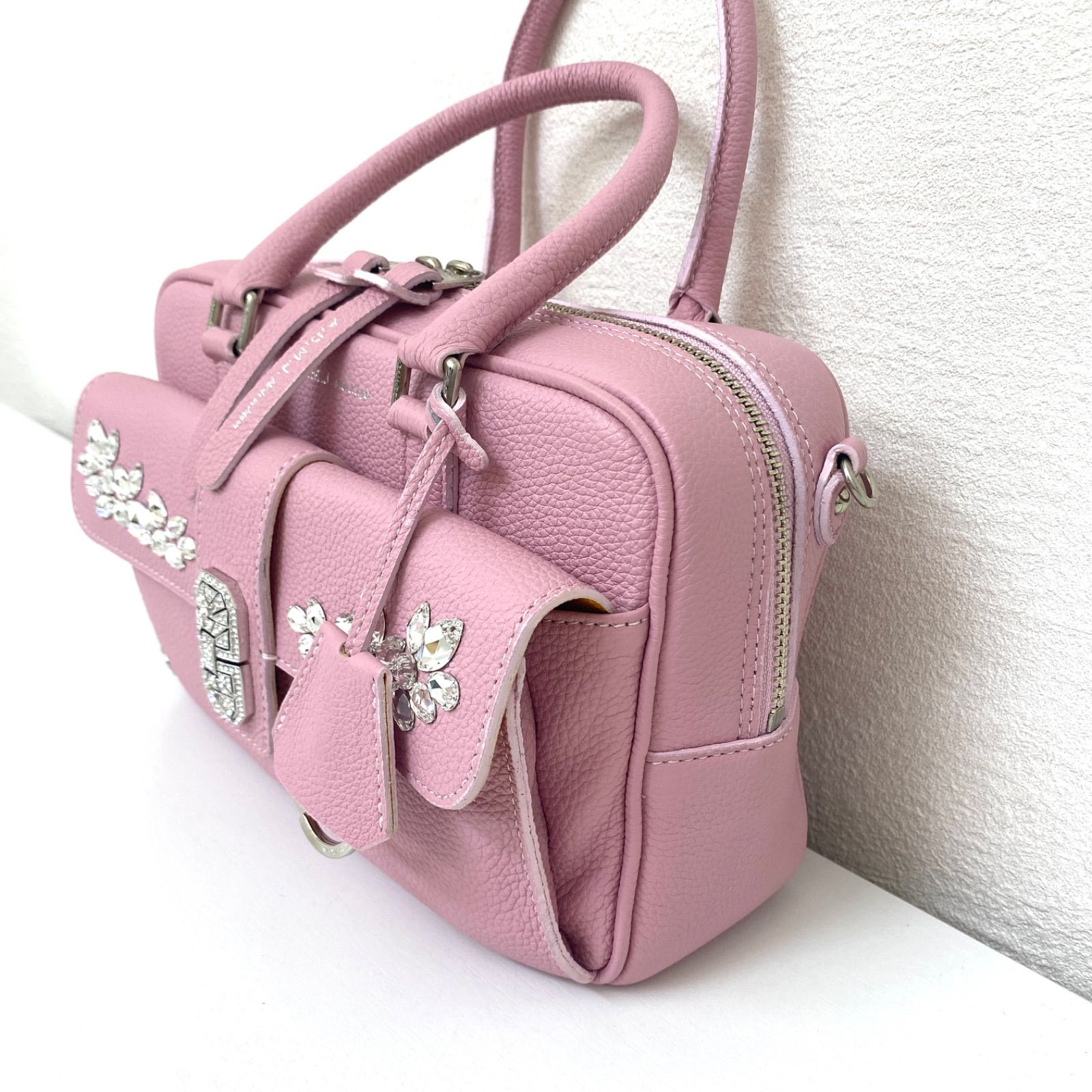 ✨極美品✨A.D.M.J. モーツァルト アールデコボストン23cm ピンク 
