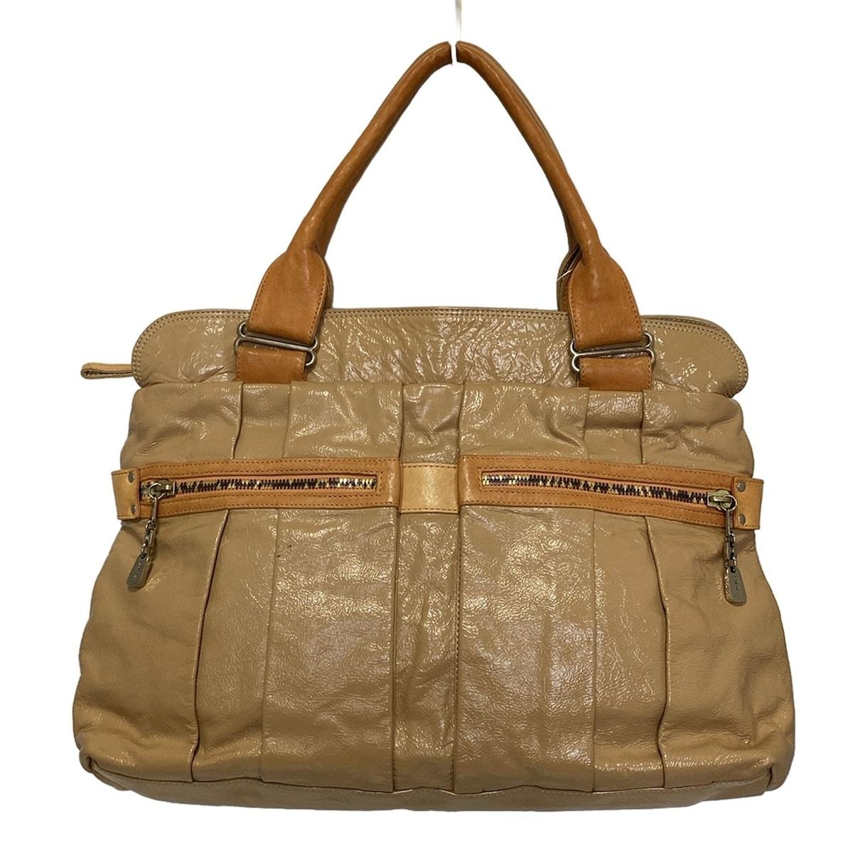 【中古品】シーバイクロエ　See By Chloé ペイジ　ゴールド　ブラウン シーバイクロエ See By Chloe バッグ ショルダーバッグ