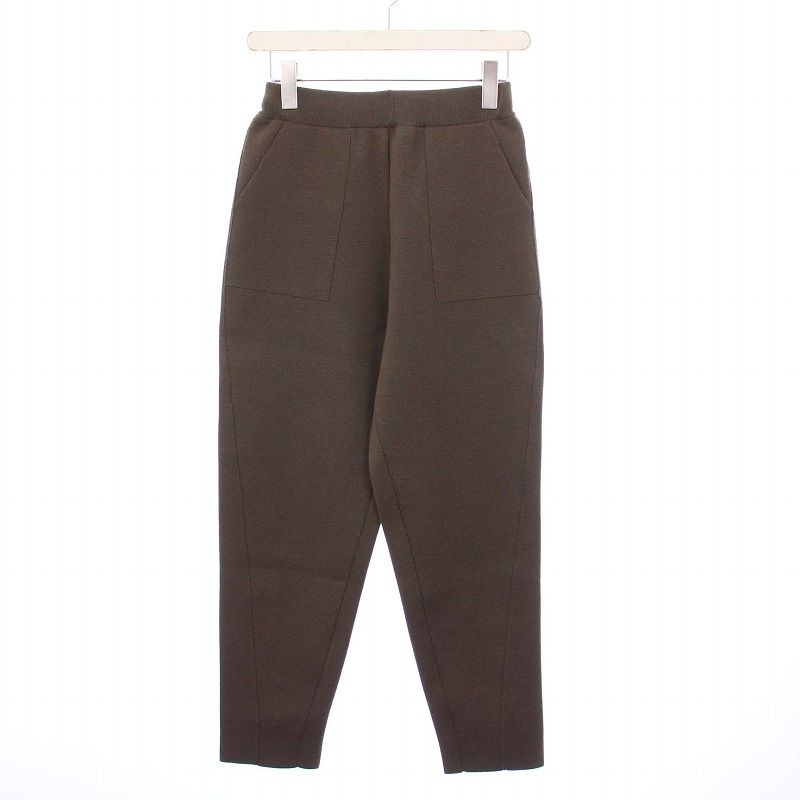 LOHENミラノリブセットアップニットパンツ　ＬＨ２２ＡーＫＮ０１５ LOHEN◇22AW/ミラノリブ ニットパンツ/ボトム/36/ウール