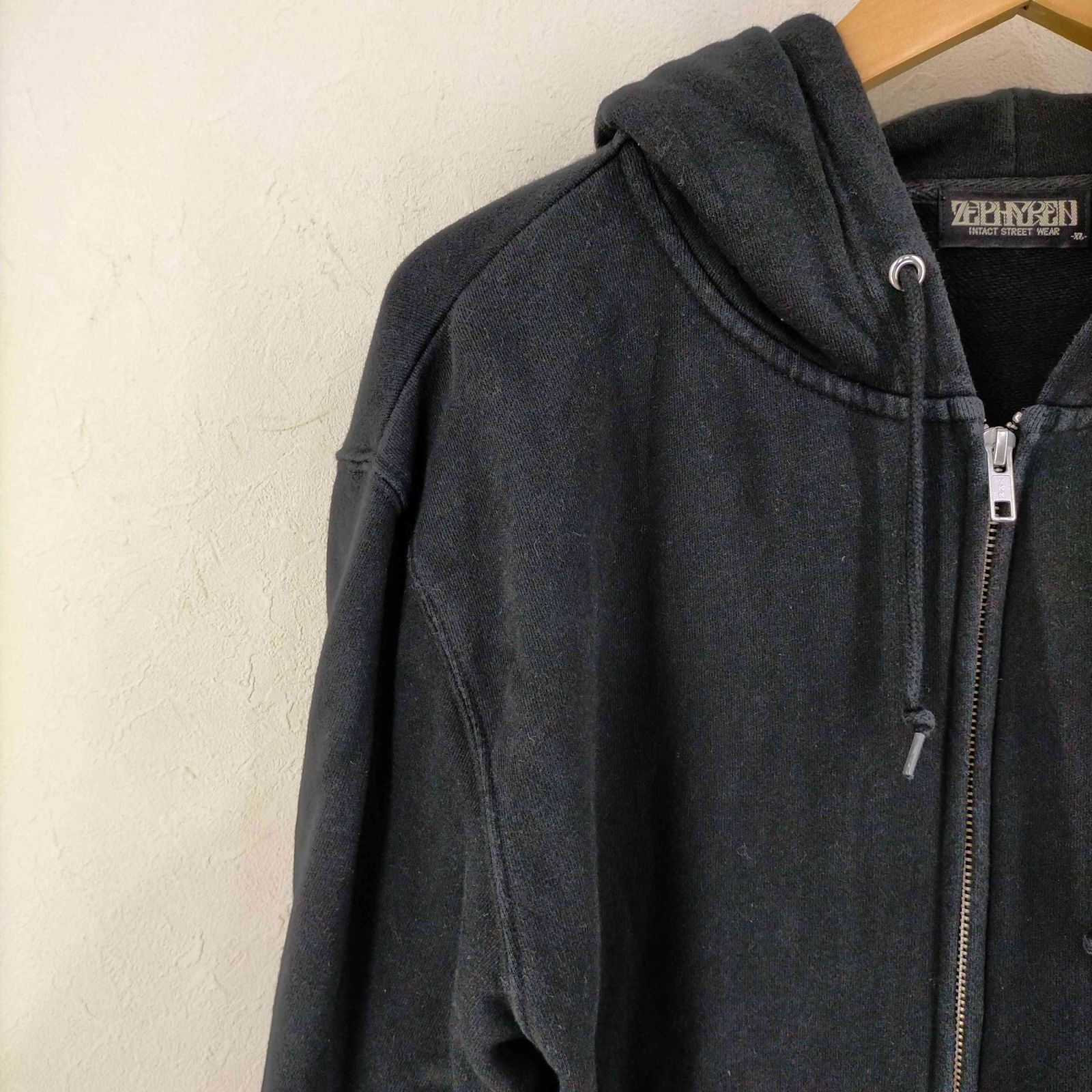 NEMOPHILA ZEPHYREN ブラックフーディ ゼファレン ZEPHYREN NEMOPHILA ZIP hoodie メンズ XL - メルカリ