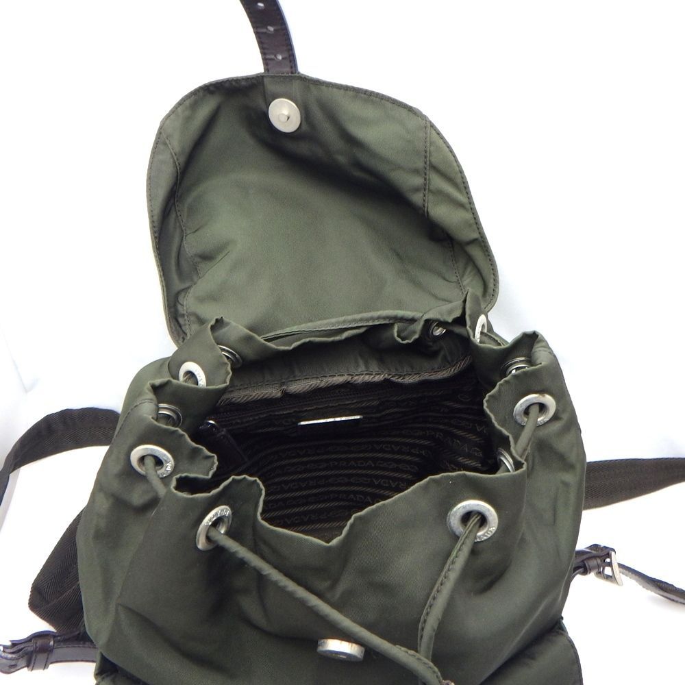 PRADA プラダ B6677 VELA EBANO ミニ リュックサック バックパック