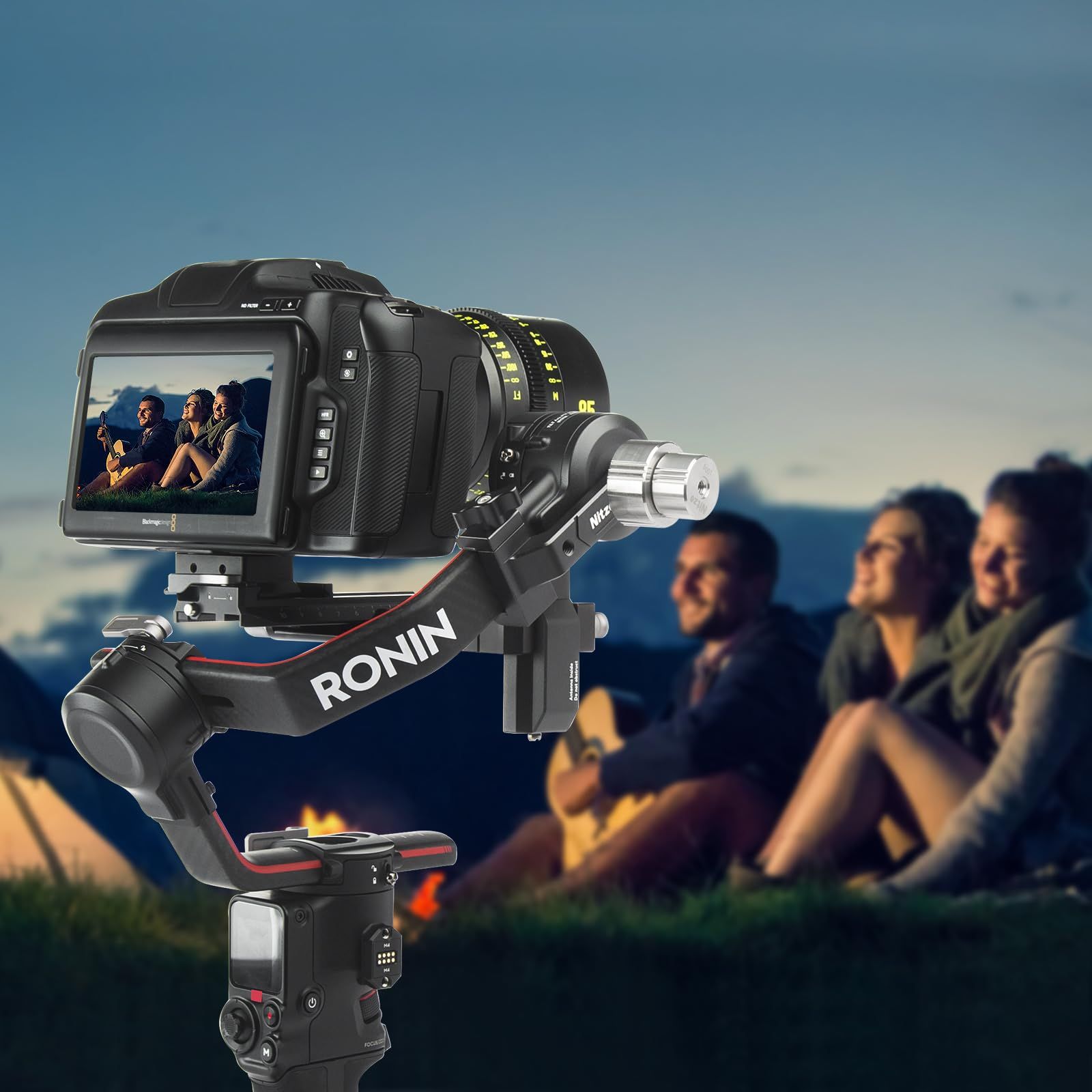 Nitze カウンターウェイトキット DJI RS2 / RS3 / RS3 Pro用 - T-DR01B