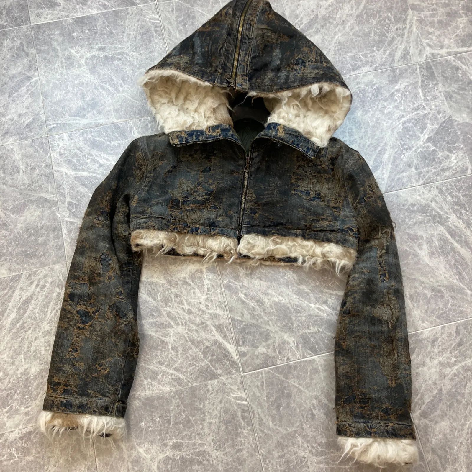 キャサリン　DIESEL ディーゼル　ファー　ショート　ジャケット　S 楽天市場】【SALE／40%OFF】DIESEL メンズ ウインタージャケット