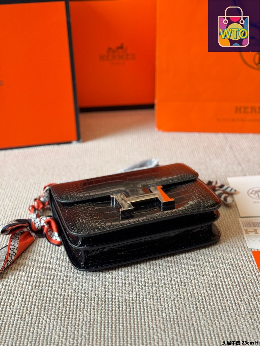 期間限定値下げ中【新品未開封】HERMES H24 HERMES エルメス バッグ バーキン40 エトゥープ シルバー金具
