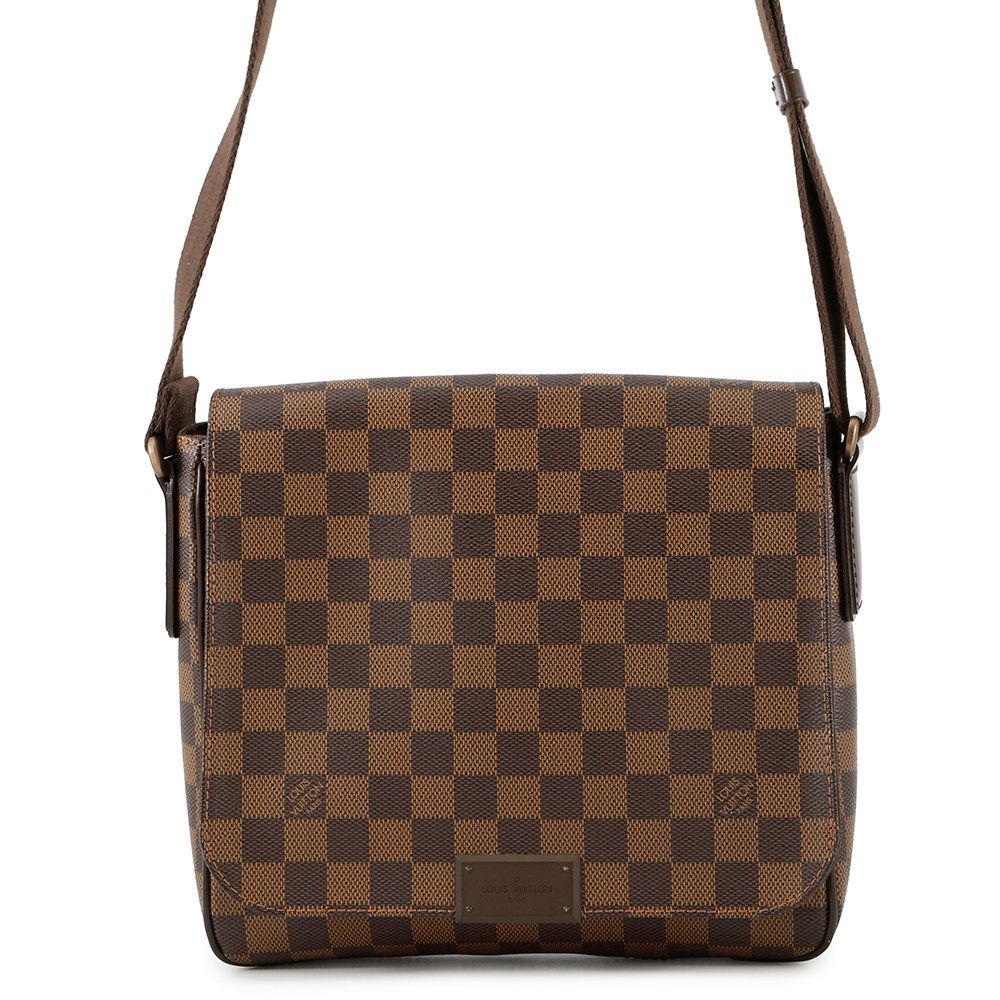ルイヴィトン メッセンジャーバッグ ダミエ エベヌ ディストリクトPM N41213 LOUIS VUITTON ヴィトン クロスボディ メンズ
