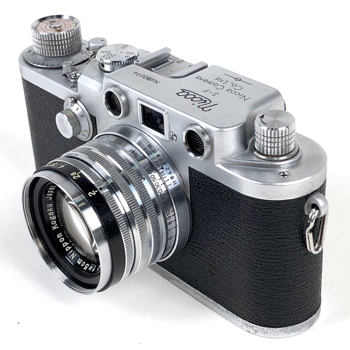 ニッカ NICCA 3-F + ニコン NIKKOR-H.C 5cm F2 Lマウント L39 フィルム