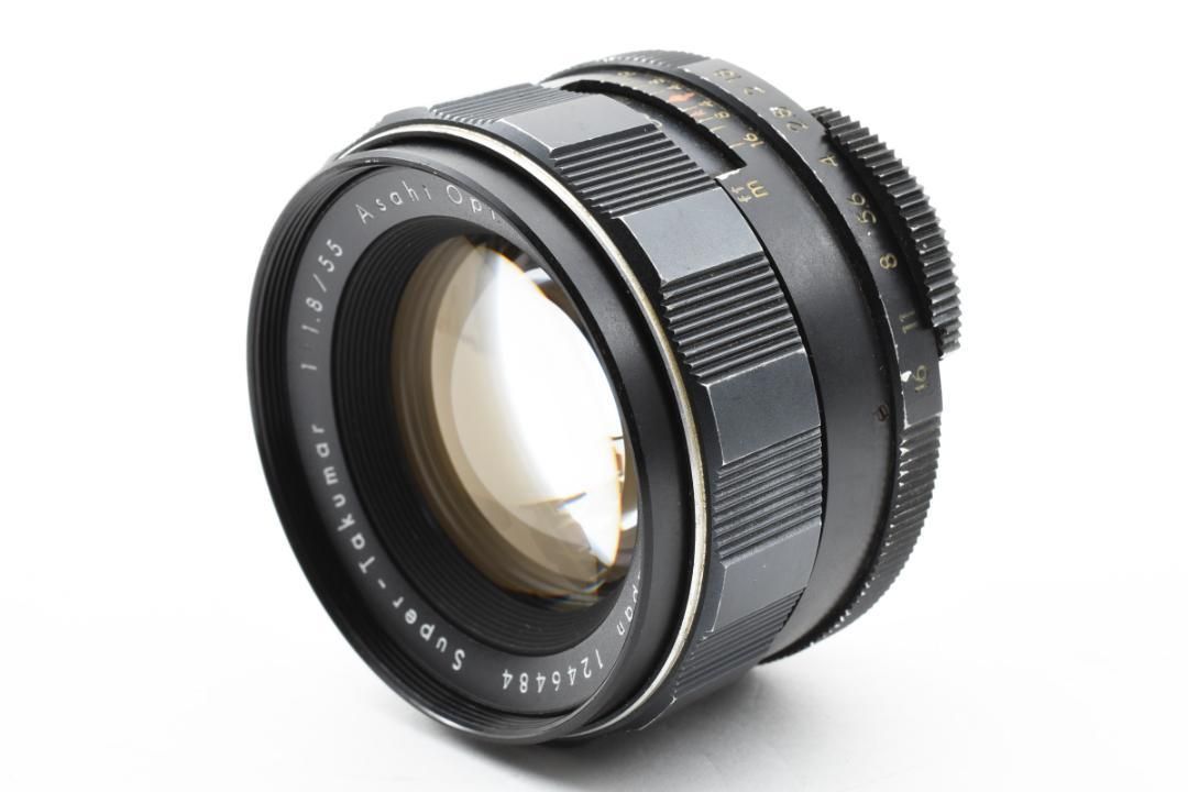 【前期型】 Super Takumar 55mm F1.8 フード付 Y014 ☆前期型☆ Super Takumar 55mm F1.8 フード付 SO147 - メルカリ