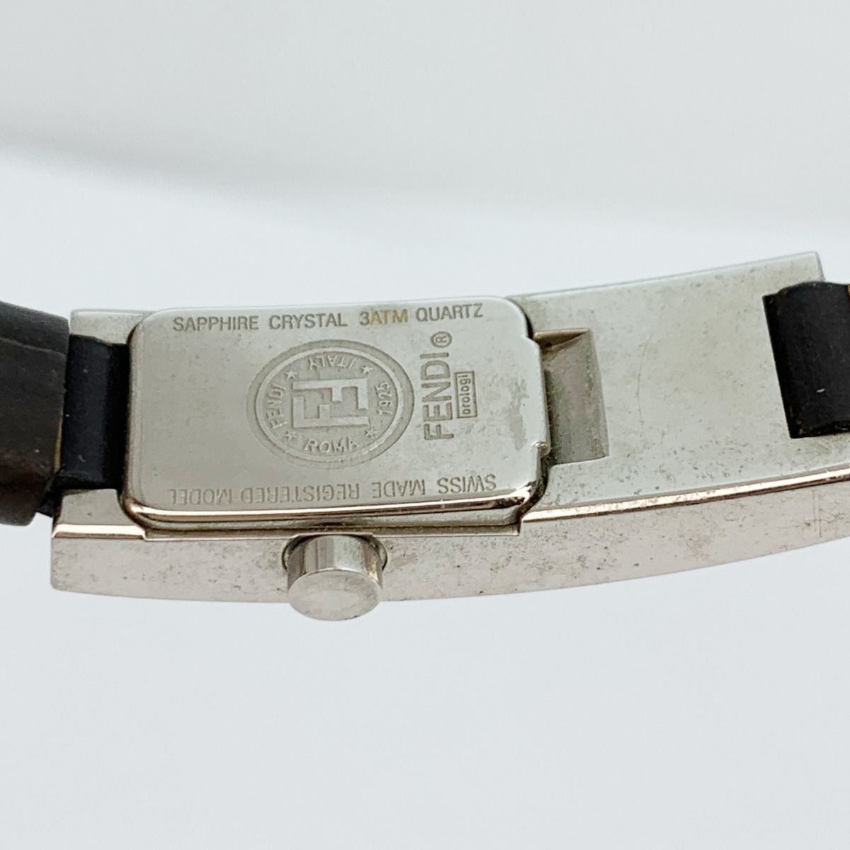 FENDI フェンディ 3300L Orologi オロロジ レディース FENDI フェンディ スクエアフェイス 腕時計 3300L シルバー