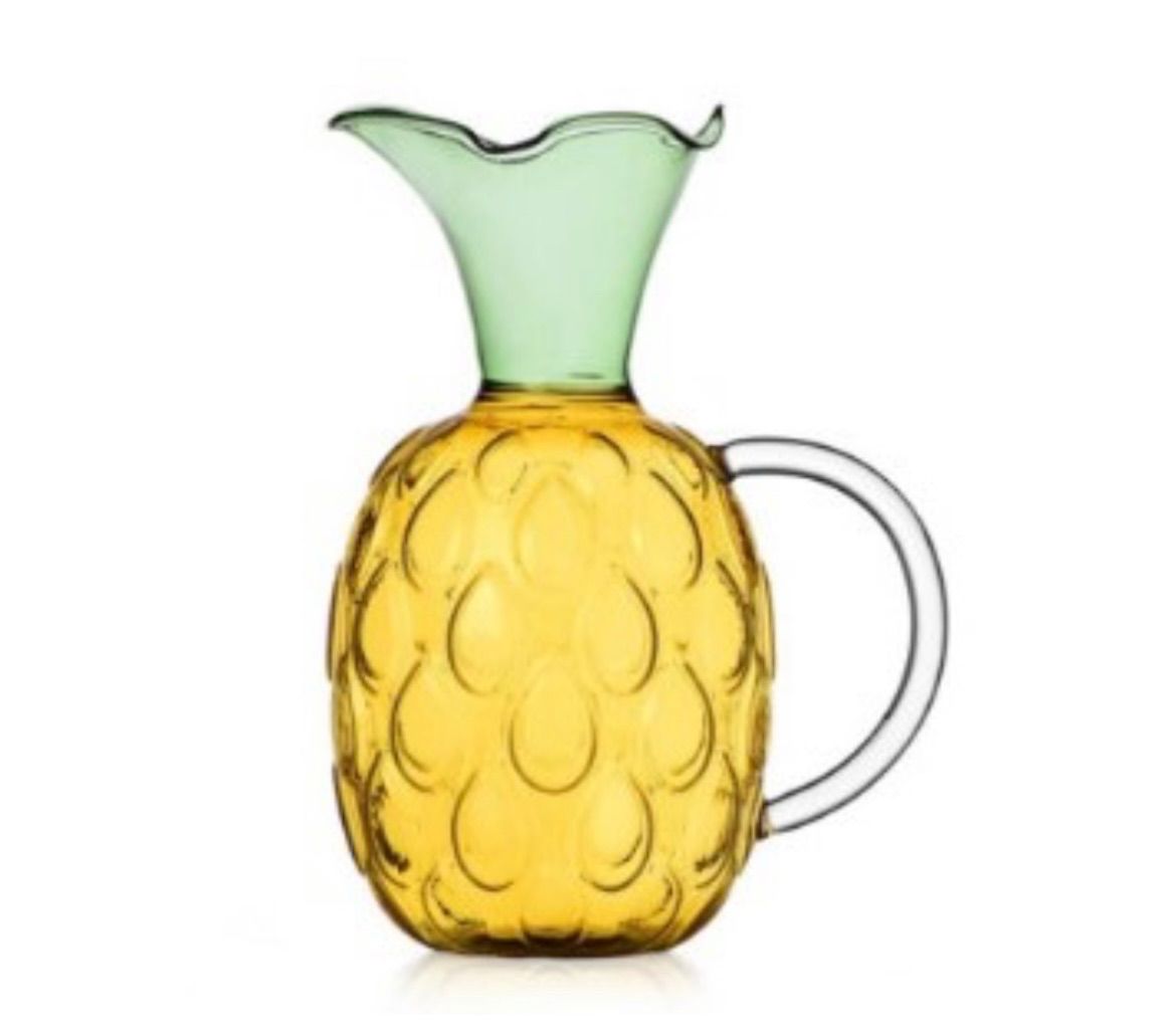 イッケンドルフ ミラノ FRUIT＆FLOWERS 9354246 ジャグ パイナップル 1.1L