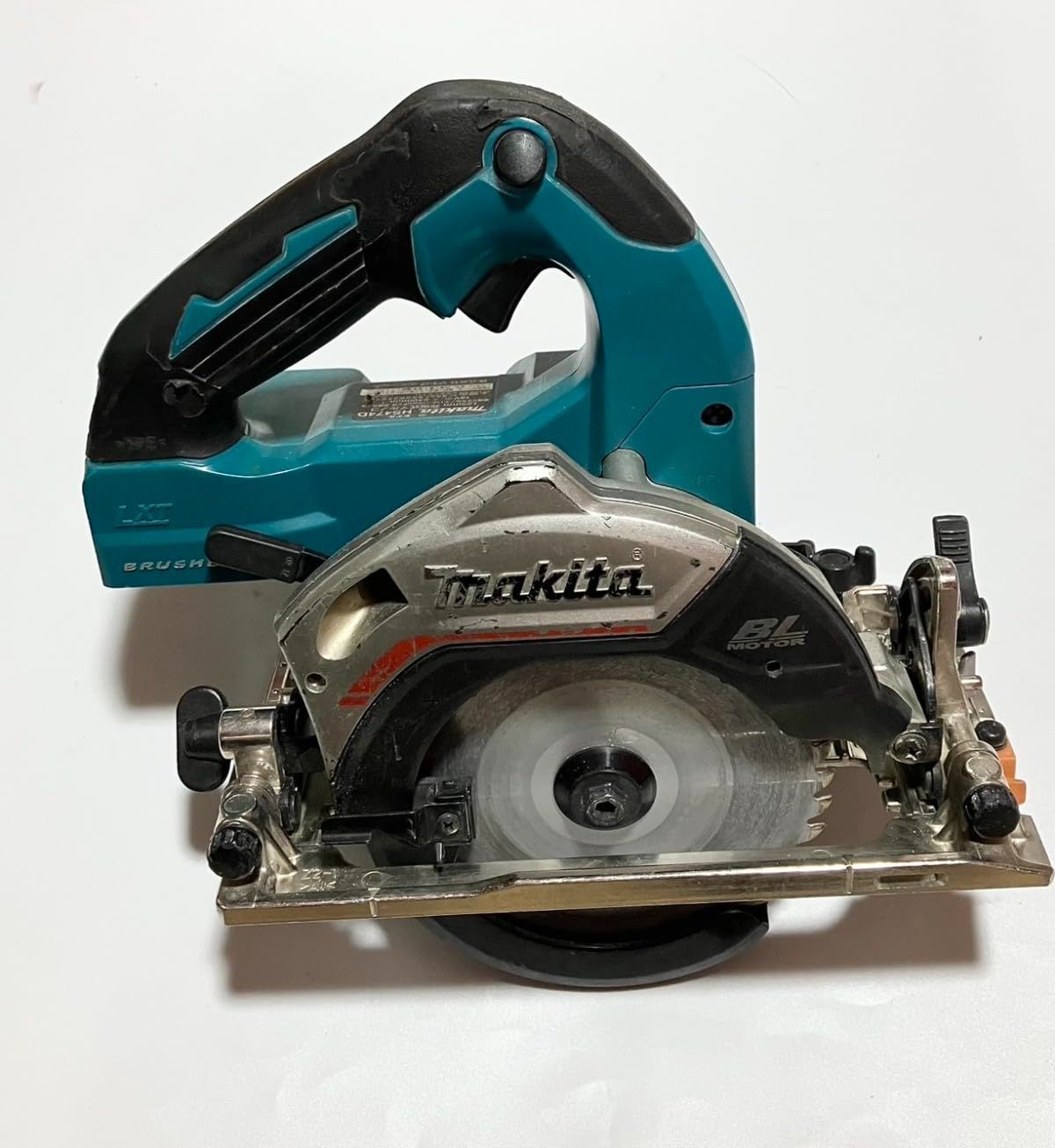 中古 マキタ　HS474D 18V マルノコ　セット 楽天市場】□マキタ 18V 125mm 充電式マルノコ HS474DZB 本体＋