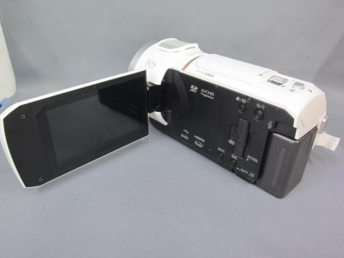Panasonic HC-VX2M-W 　デジタル4Kビデオカメラ　ホワイト Amazon.co.jp: パナソニック デジタル4Kビデオカメラ VX980M