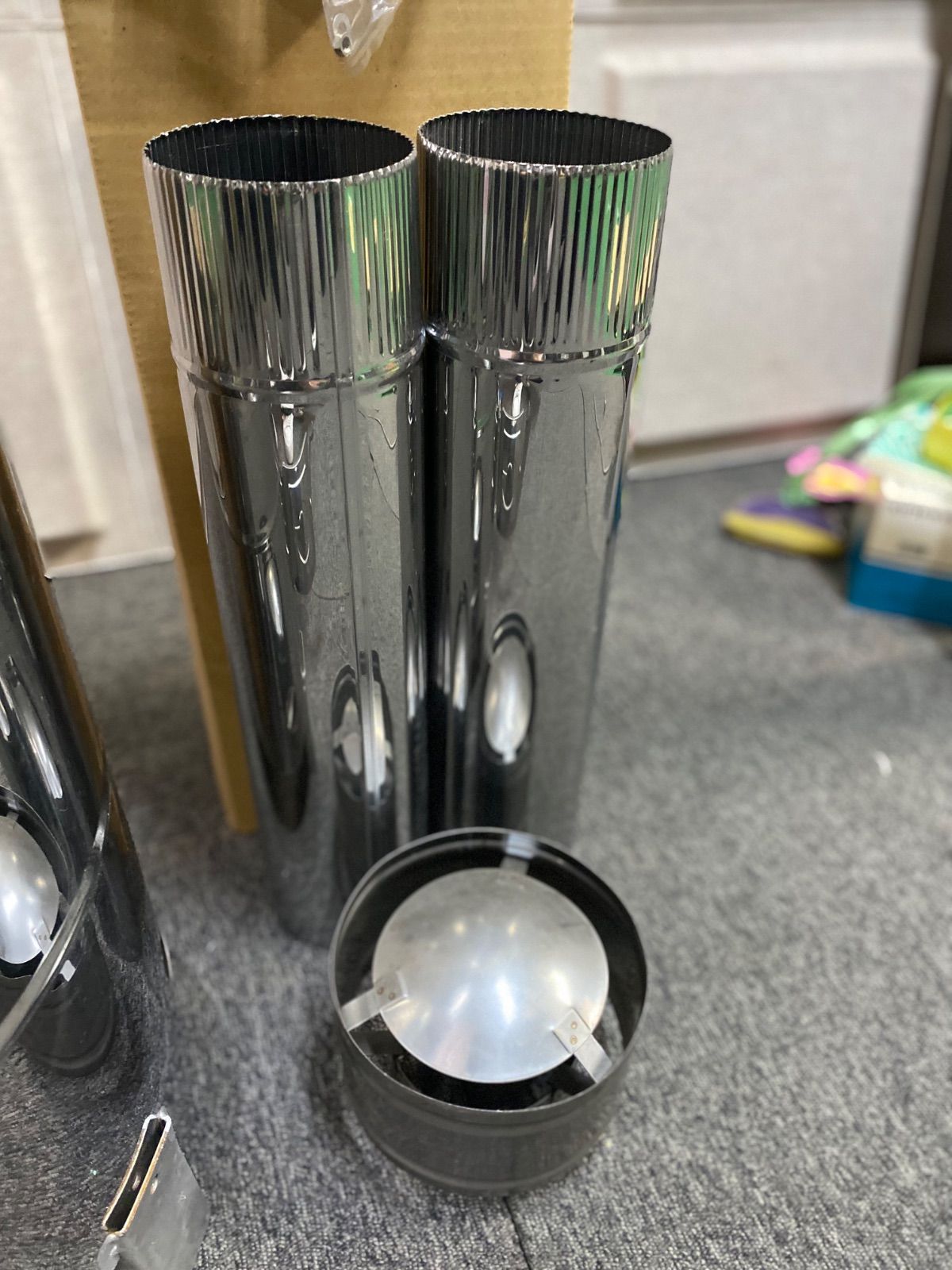 ☆ko-to 送料込み☆焼却炉 蓋付き ロストル キャンプ 焼き芋 燻製 楽天