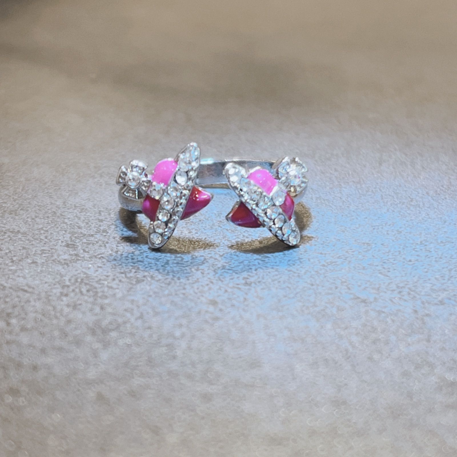 ヴィヴィアンウェストウッド　ハート♡指輪　赤 楽天市場】【中古】 ヴィヴィアンウエストウッドVivienne