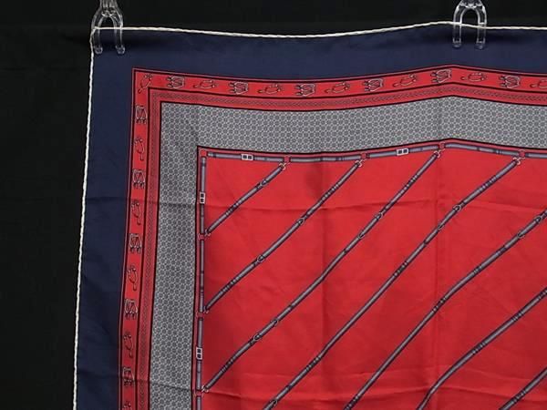 CELINE◇スカーフ/シルク/マルチカラー/総柄/レディース CELINE