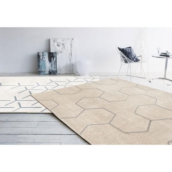 ラグ カーペット 190×240cm アイボリー 長方形 ゼクス キレイな