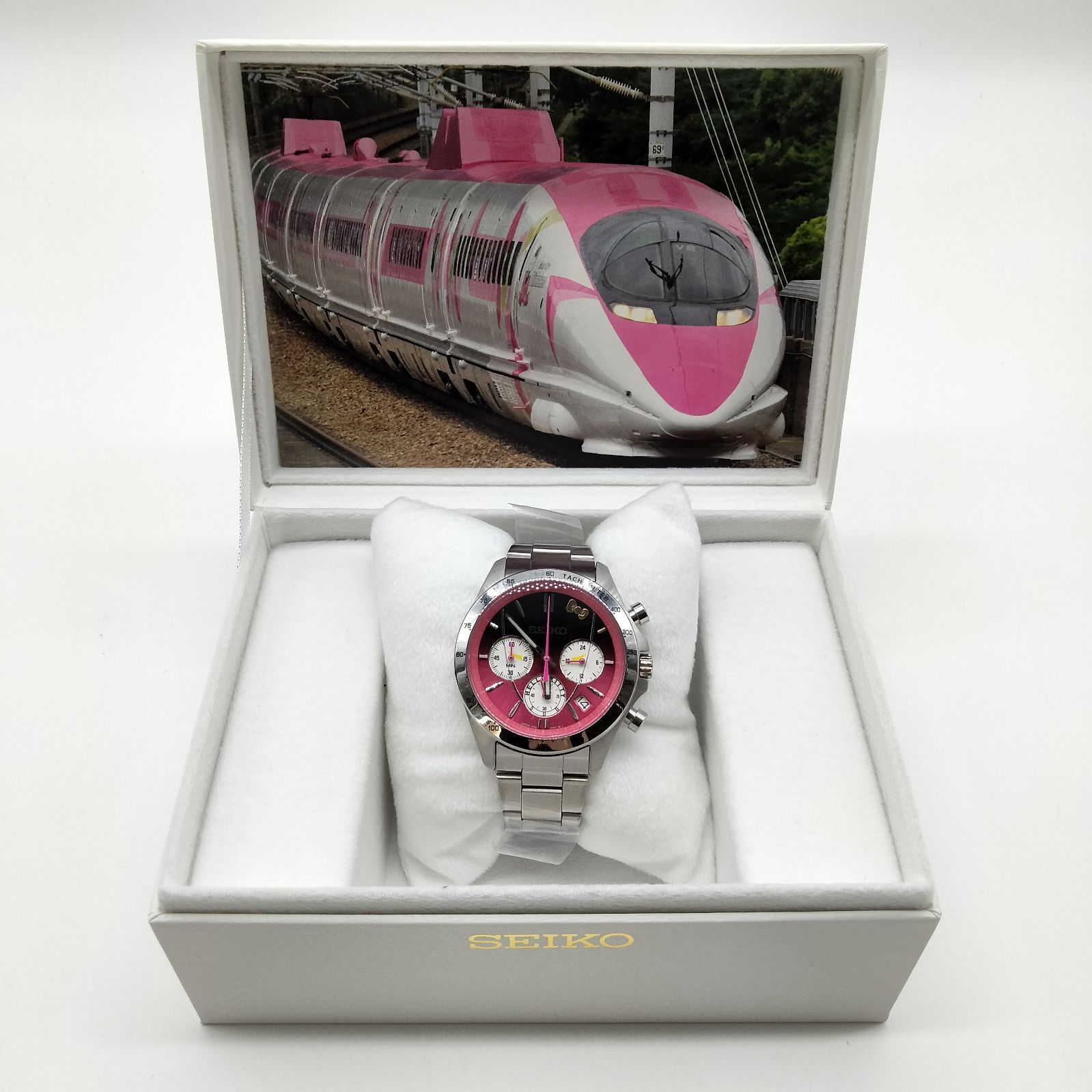 【福袋セール】 SEIKO ハローキティ 25周年記念 新幹線 500K 8T63-01R0 時計