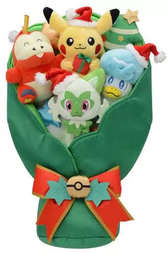 ポケモン　ぬいぐるみブーケ　新品未使用品 ぬいぐるみ For You! ピカチュウとグラシデアのブーケ ｜【公式