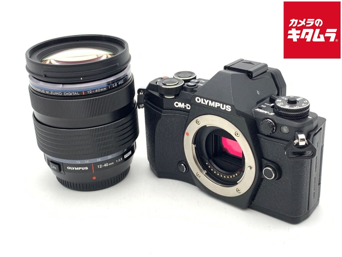 美品 OLYMPUS オリンパス OM-D E-M5 14-42ｍｍ 1605万画素 ブラック | OLYMPUS ミラーレス一眼 OM-D E-M5 MarkII ボディー シルバー