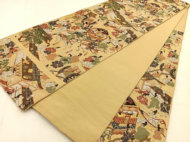 袋帯 六通 曲線 色紙散らし 25M254f 袋帯 六通 曲線 色紙散らし 25M254f 着物・浴衣袋帯 着物・浴衣河合